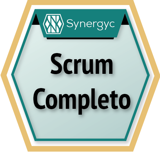 Badge Synergyc Scrum Completo